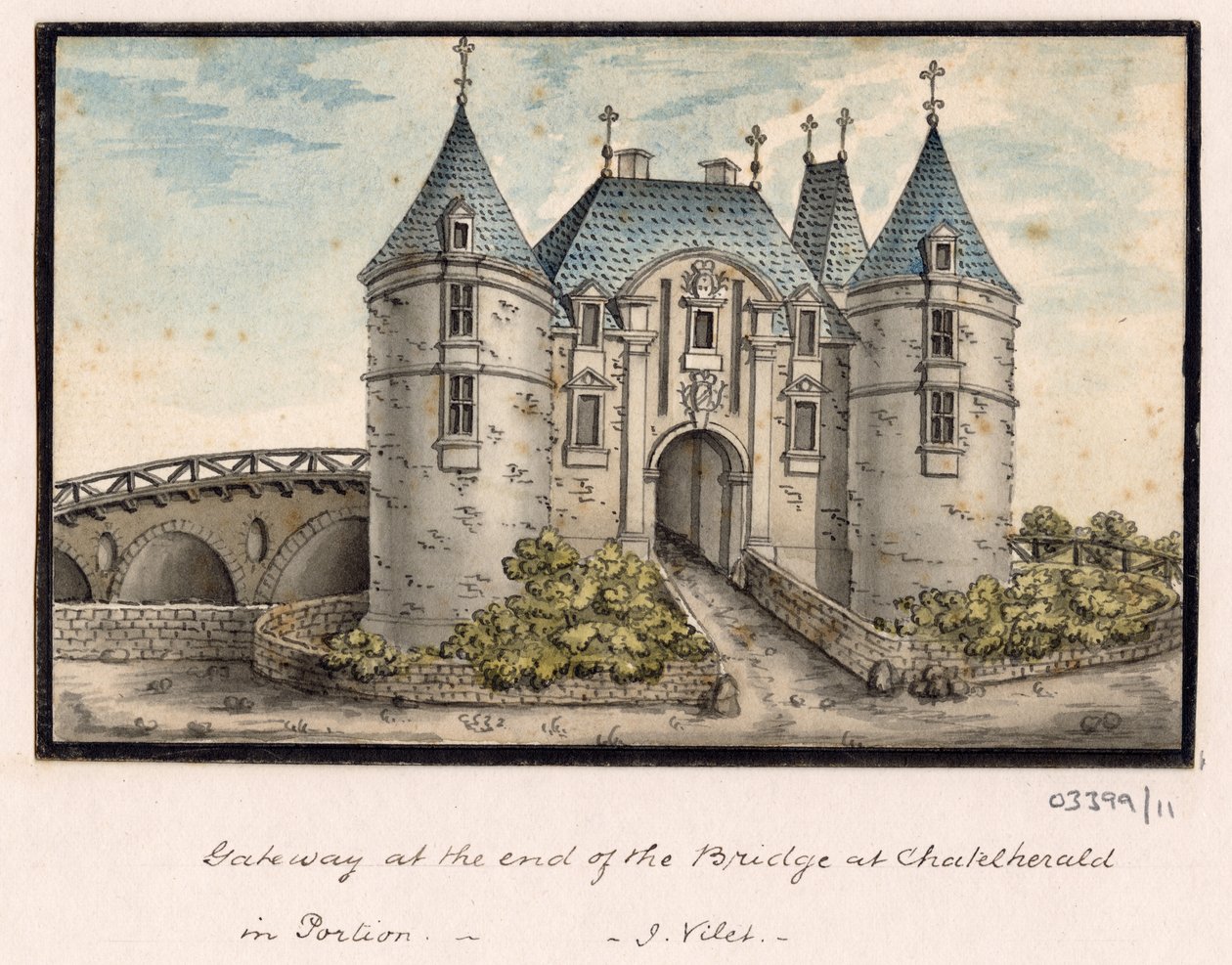 1772-1778 年英国、欧洲大陆和美洲的一系列素描、风景（水彩画） 作者 英国学校