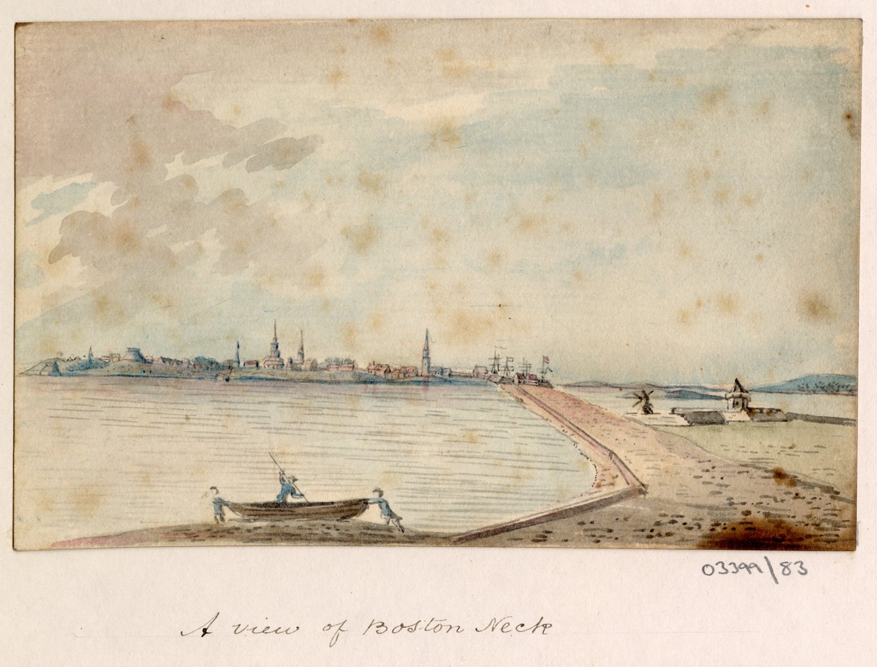 1772-1778 年英国、欧洲大陆和美洲的一系列素描、风景（水彩画） 作者 英国学校