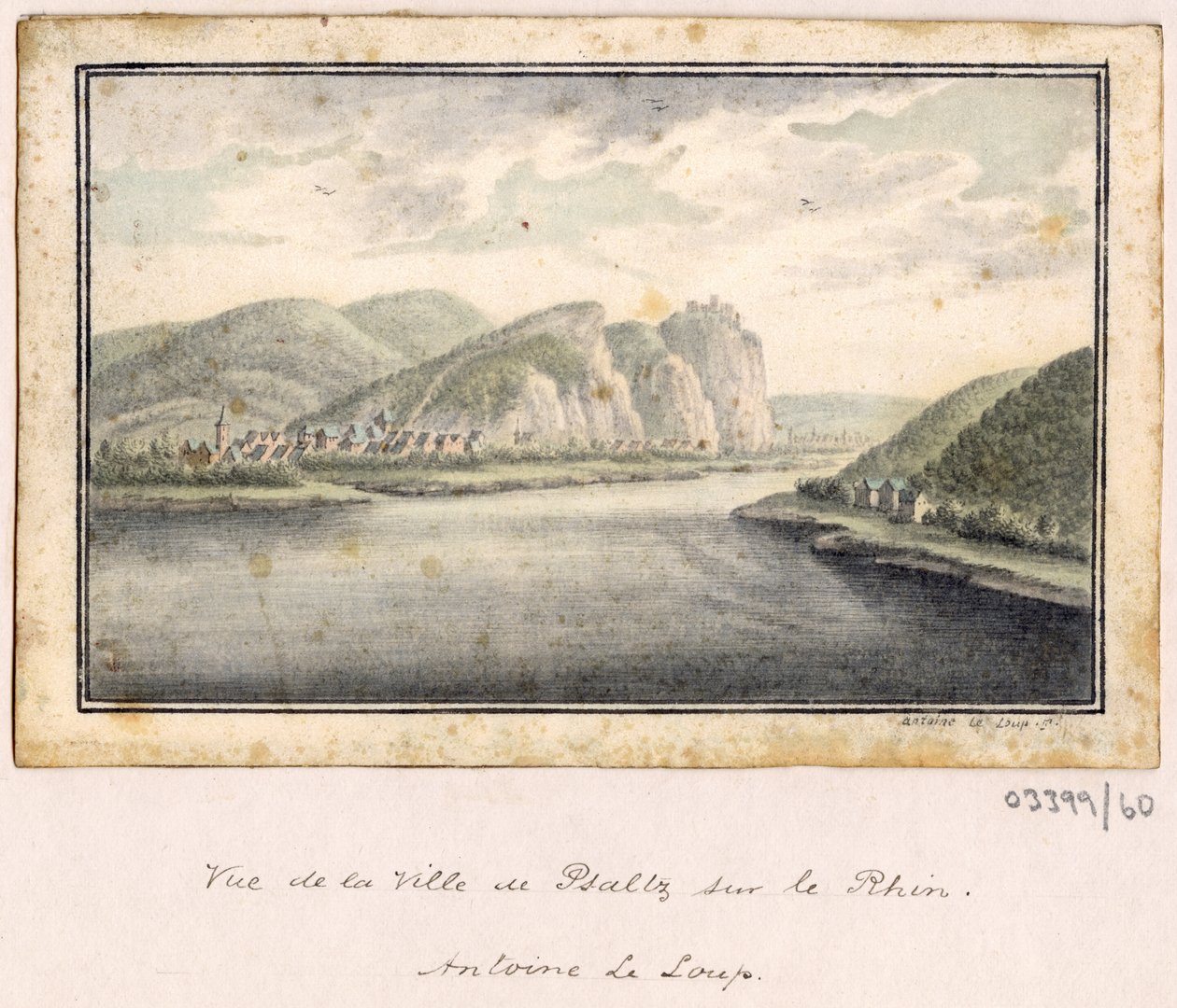 1772-1778 年英国、欧洲大陆和美洲的一系列素描、风景（水彩画） 作者 英国学校