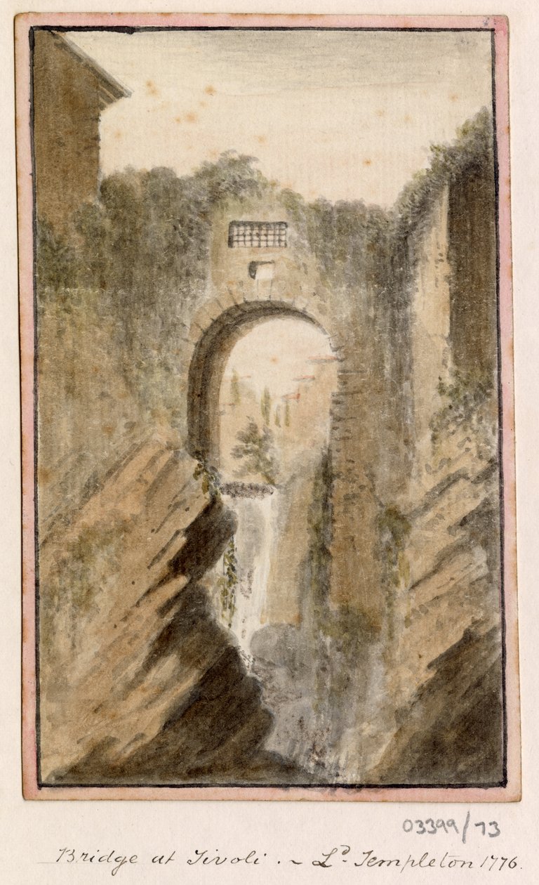 1772-1778 年英国、欧洲大陆和美洲的一系列素描、风景（水彩画） 作者 英国学校