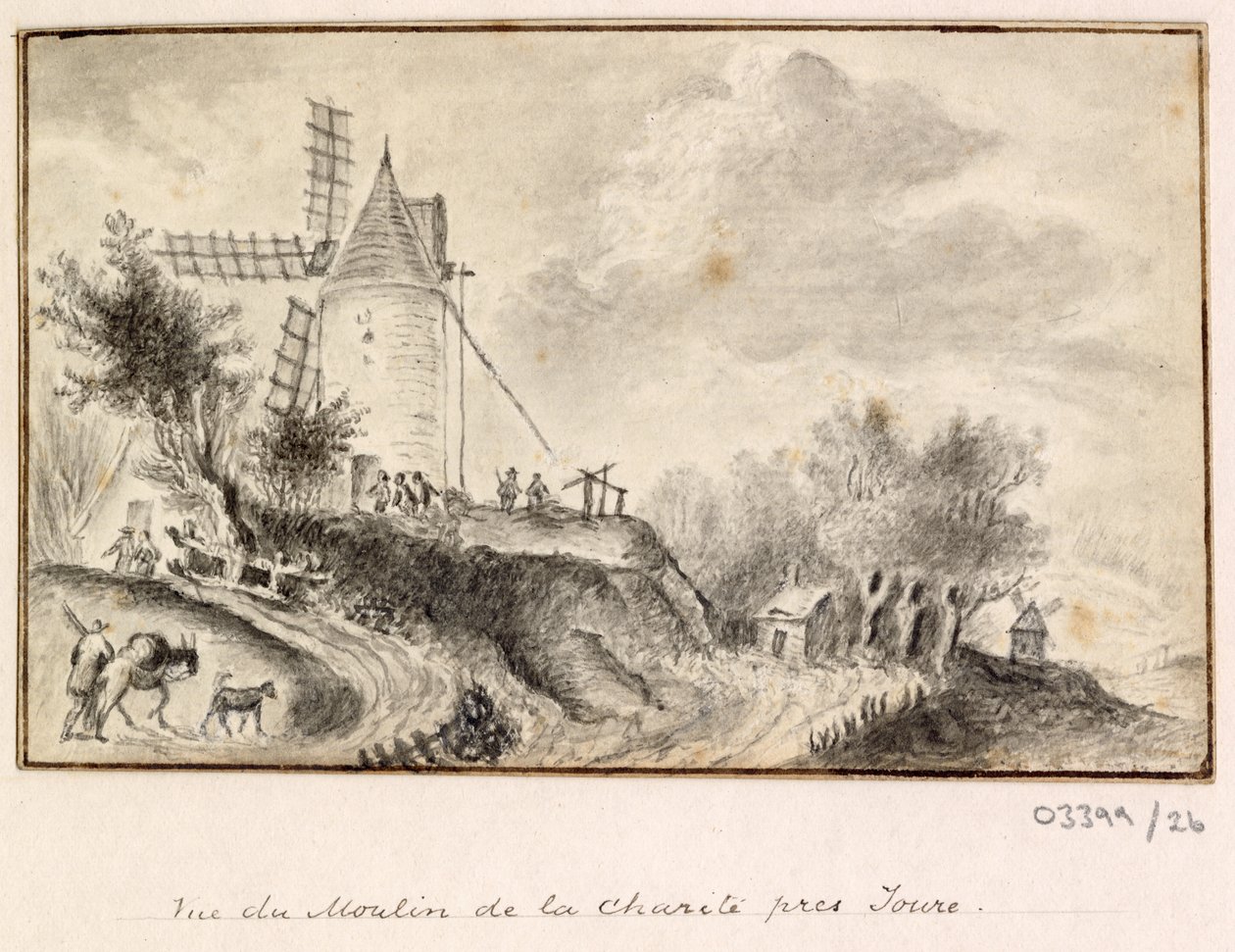 一系列速写，1772-1778 年英国、欧洲大陆和美洲的风景（素描） 作者 英国学校