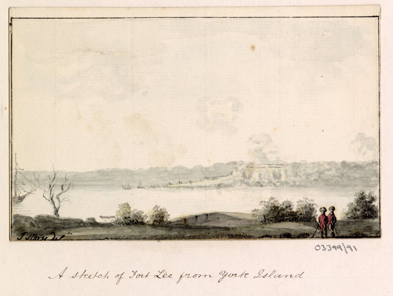 1772-1778 年英国、欧洲大陆和美洲的一系列素描、风景（水彩画） 作者 英国学校
