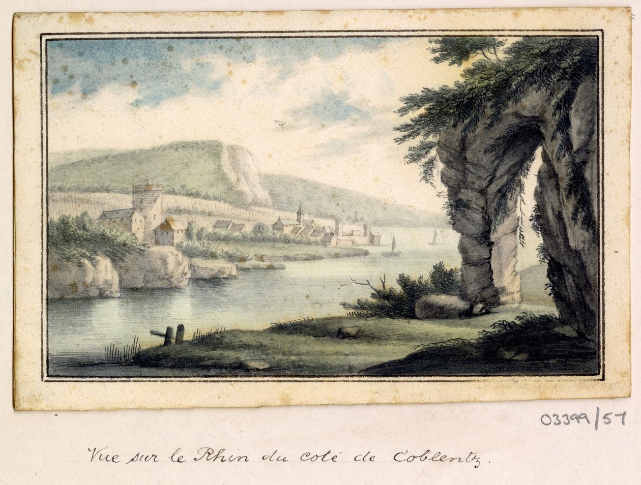 1772-1778 年英国、欧洲大陆和美洲的一系列素描、风景（水彩画） 作者 英国学校