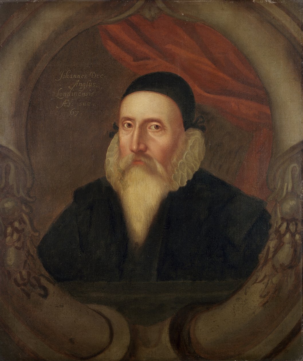 约翰迪，1594年 作者 英国学校