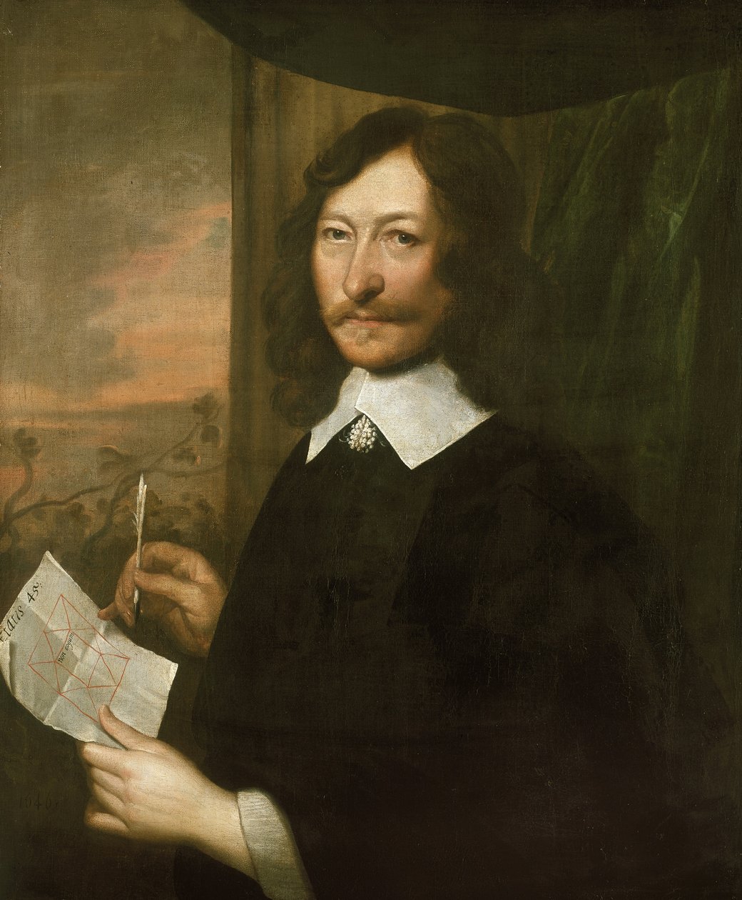 威廉莉莉，1646年 作者 英国学校