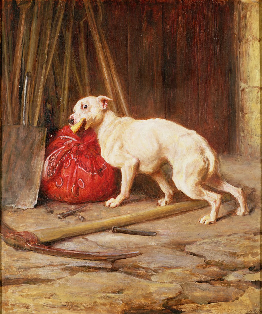 Petty Larceny，1888 作者 英国人里维耶尔