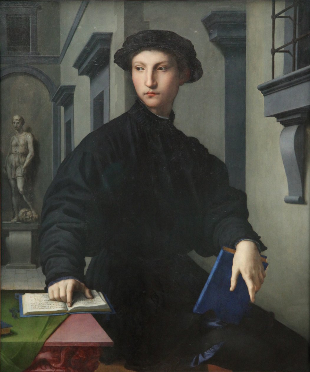 英语：Ugolino Martelli (1519-1592) 乌戈里诺-马尔泰利肖像 作者 布龙齐诺