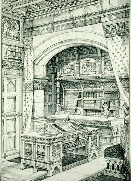 研究，摘自《古代和现代家具实例》，作者布鲁斯-塔尔伯特 作者 布鲁斯·詹姆斯·塔尔伯特