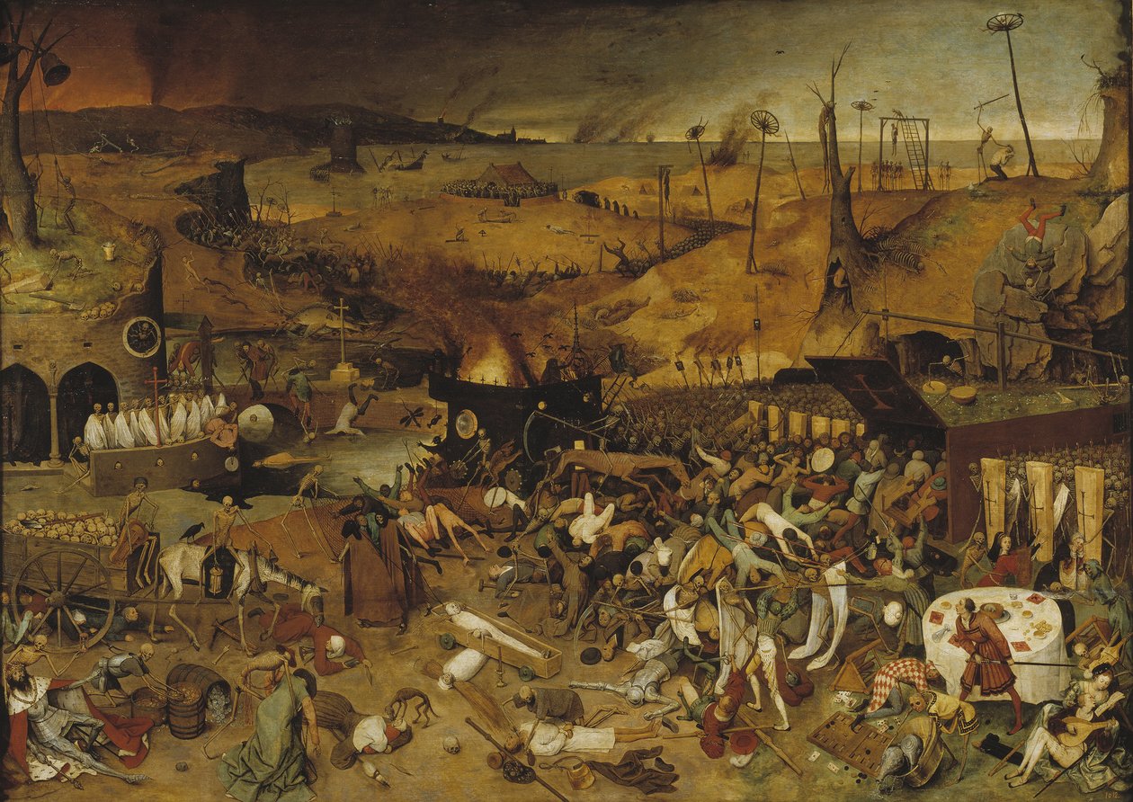 死亡的胜利，约1562-1563年 作者 布吕格尔