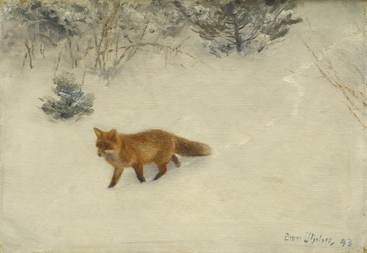 福克斯，1893年 作者 布鲁诺·安德里亚斯·利耶佛斯（Bruno Andreas Liljefors）