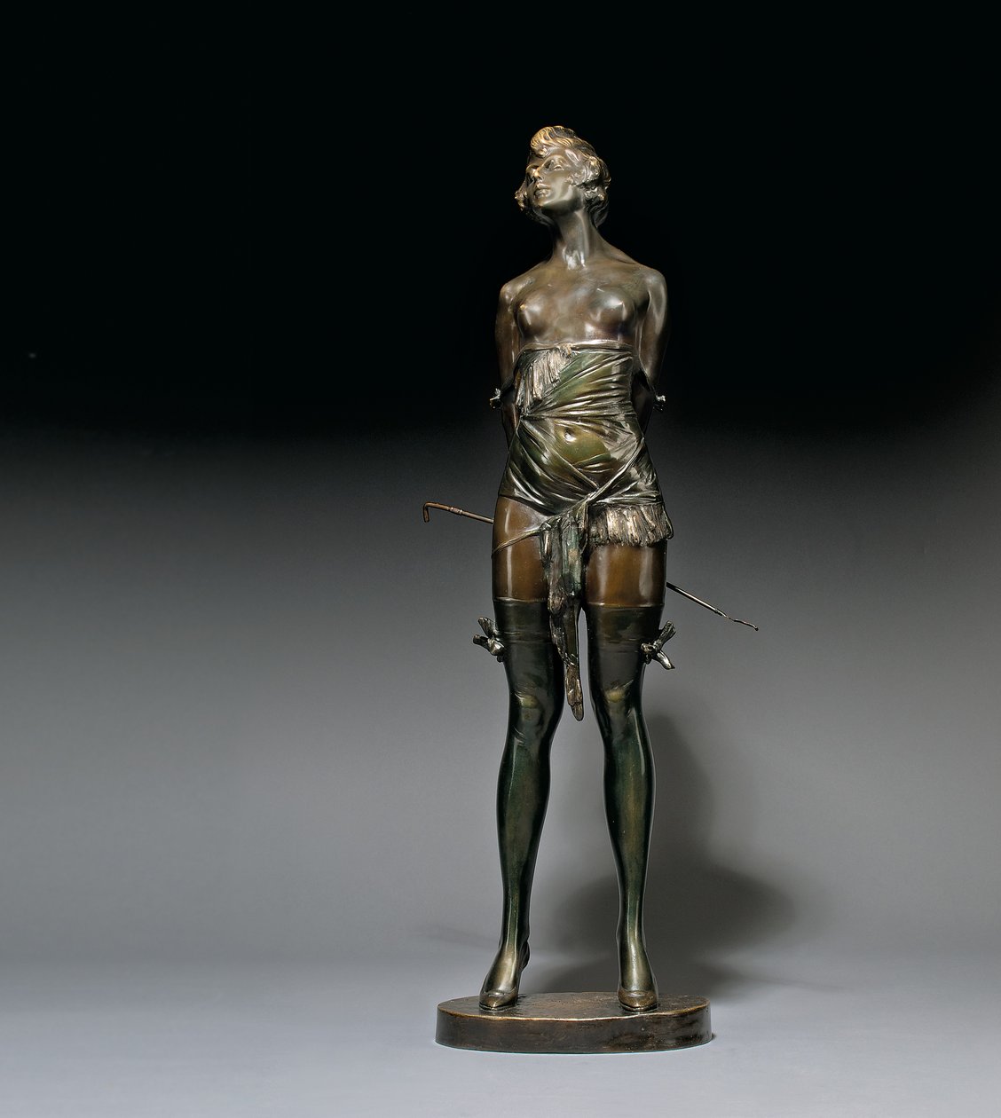 骑马作物，约1925年（青铜）（另请参阅940323） 作者 布鲁诺·扎克（Bruno Zach）