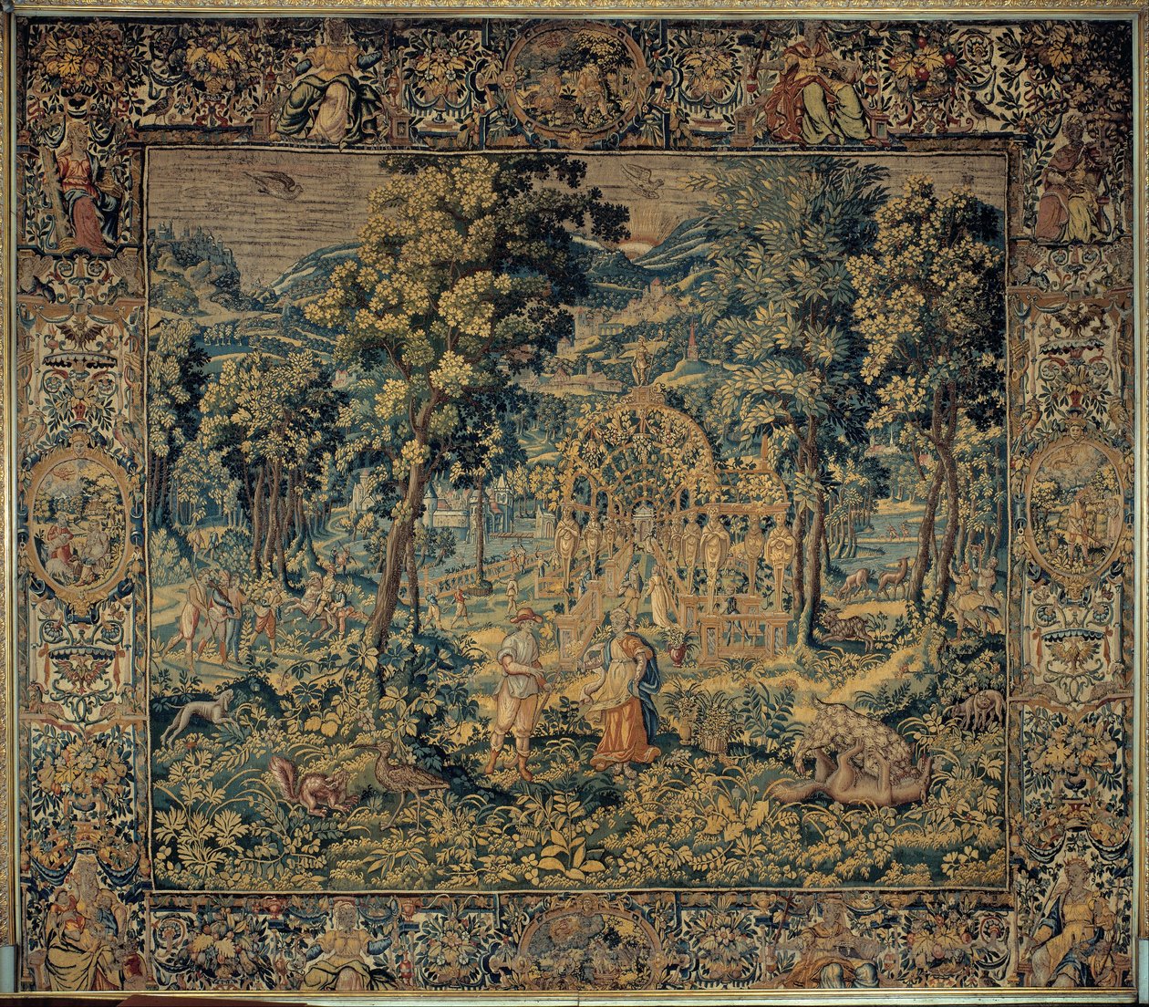 Vertumnus和Pomona 作者 布鲁塞尔工厂