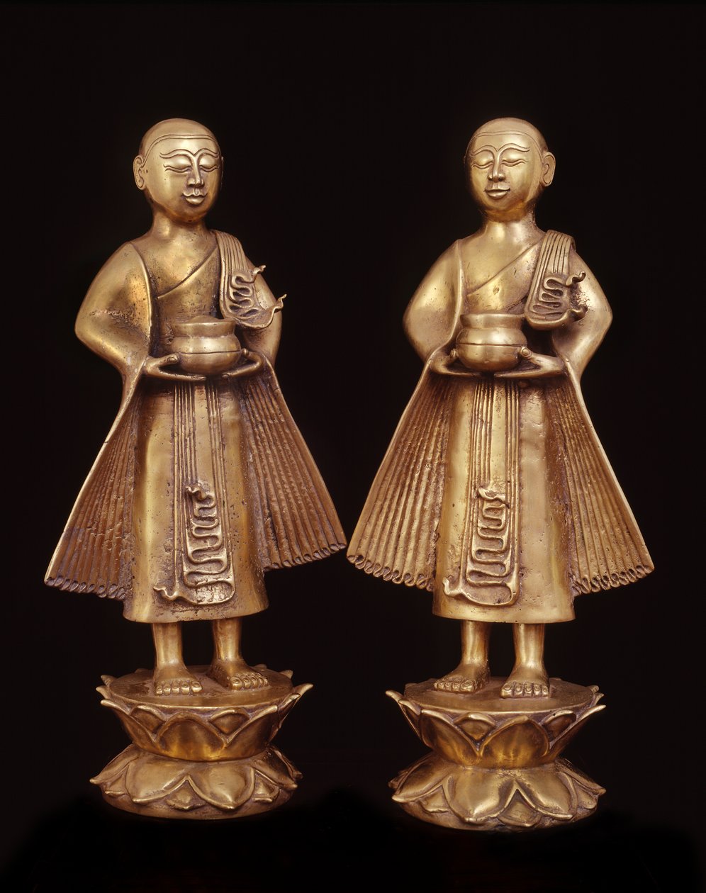 掸式僧侣（金属） 作者 缅甸学校
