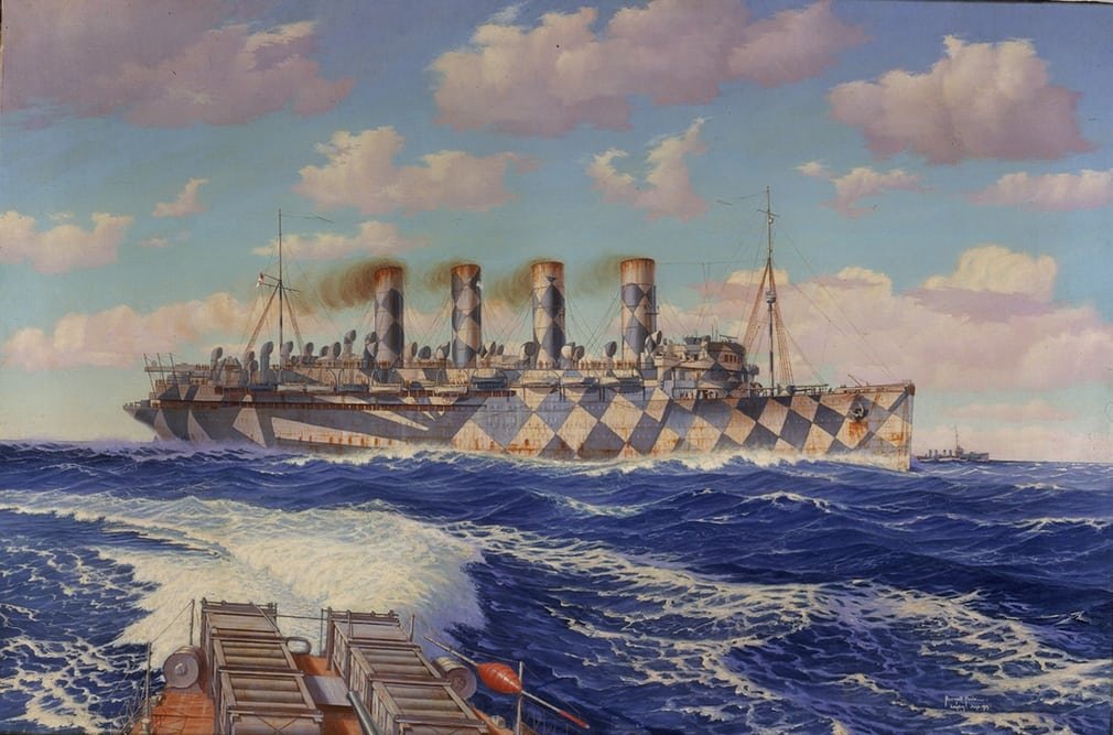Daure Paint中的Mauretania 作者 伯内尔·普尔