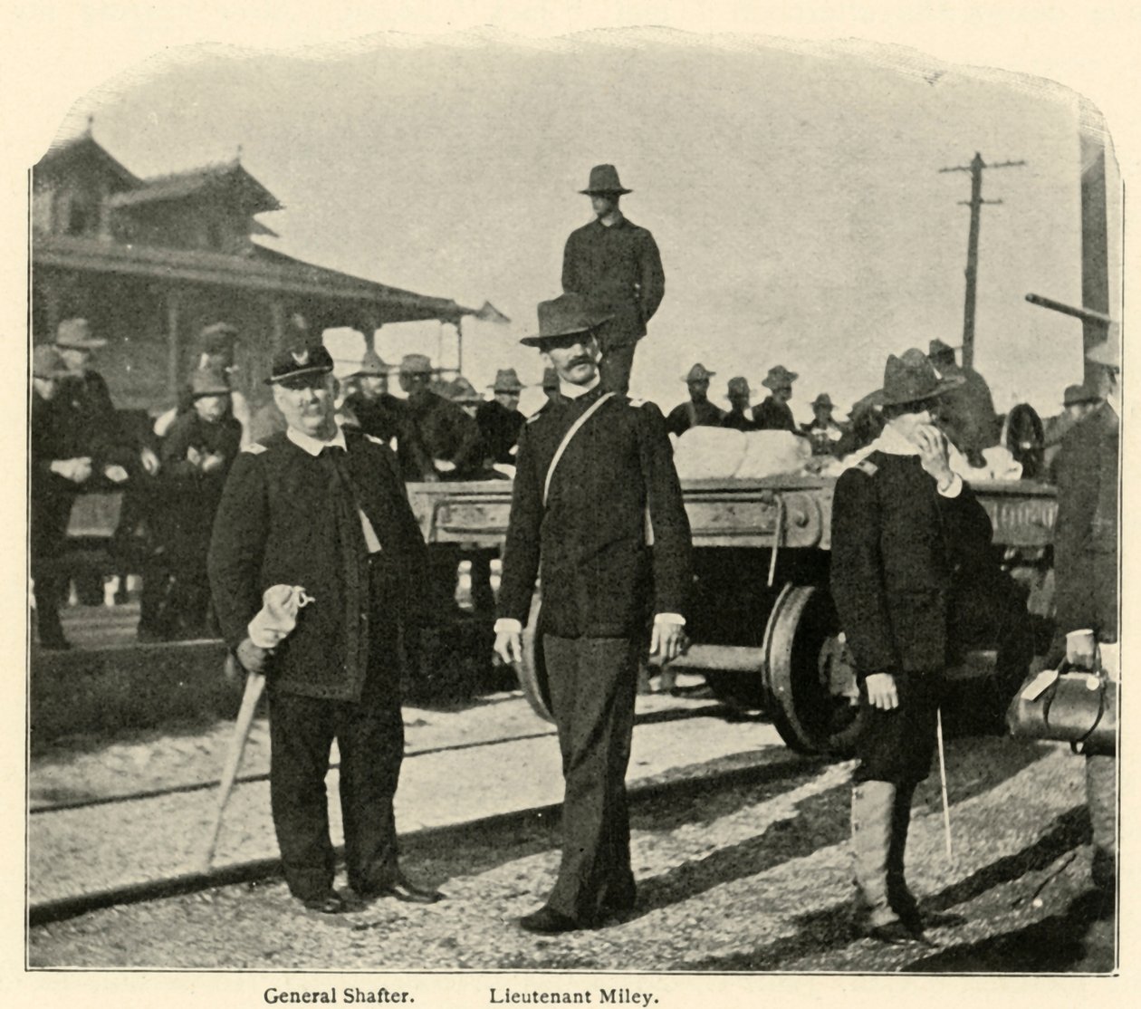 1899年6月，1899年6月，美西战争抵达坦帕港。 作者 伯尔·麦金托什