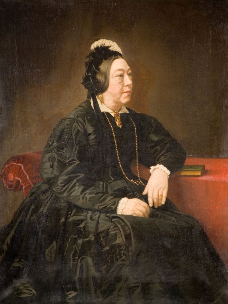 Amelia Elizabeth Tranter夫人的肖像，1877年。   作者 巴特勒·E·特兰特