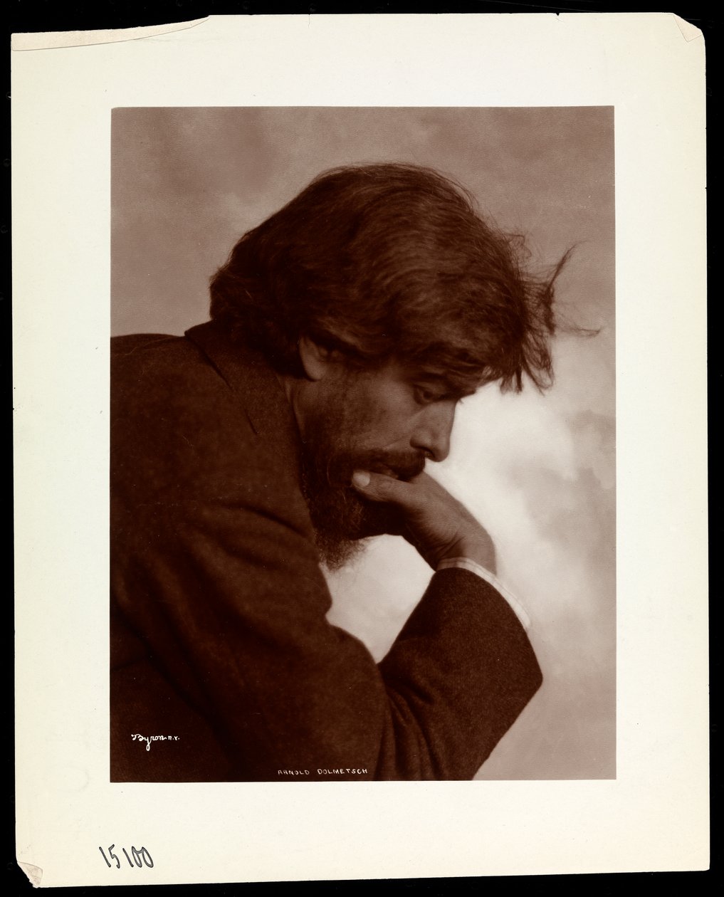 Arnold Dolmetsch，c.1902（银色明胶印刷） 作者 拜伦公司