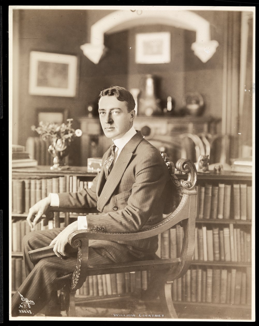 William Courtenay，1914年（银色明胶印刷） 作者 拜伦公司