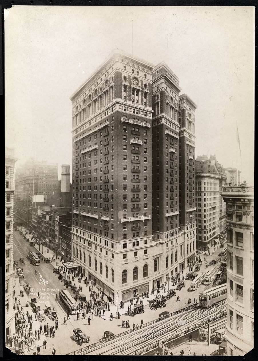 Hotel McAlpin，34th Street and Broadway，New York，1912 作者 拜伦公司