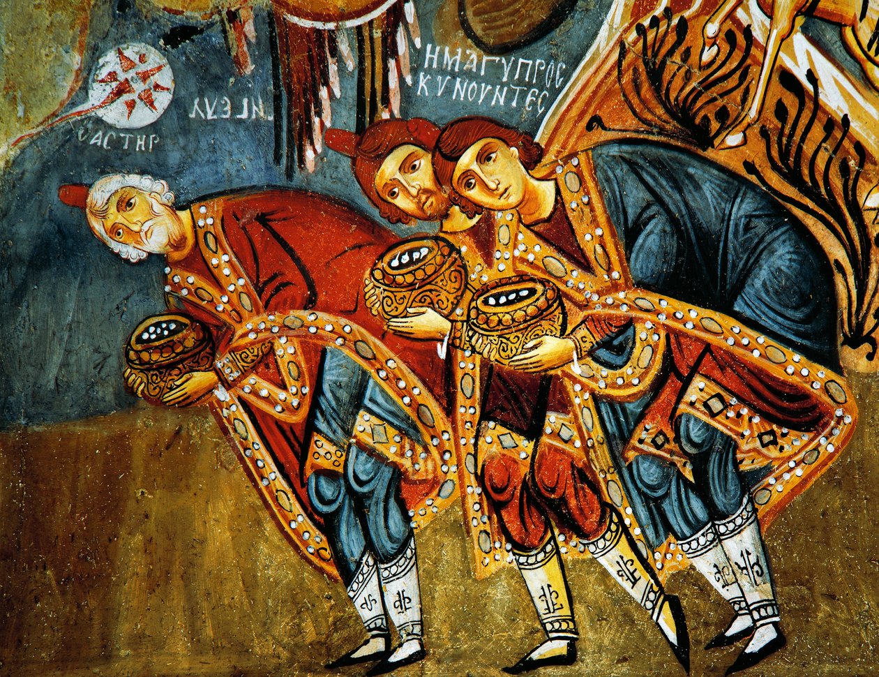 麦琪的崇拜（12世纪），Karanlik Kilise（黑暗教堂）（12-13世纪），Goreme（联合国教科文组织世界遗产名录 作者 拜占庭