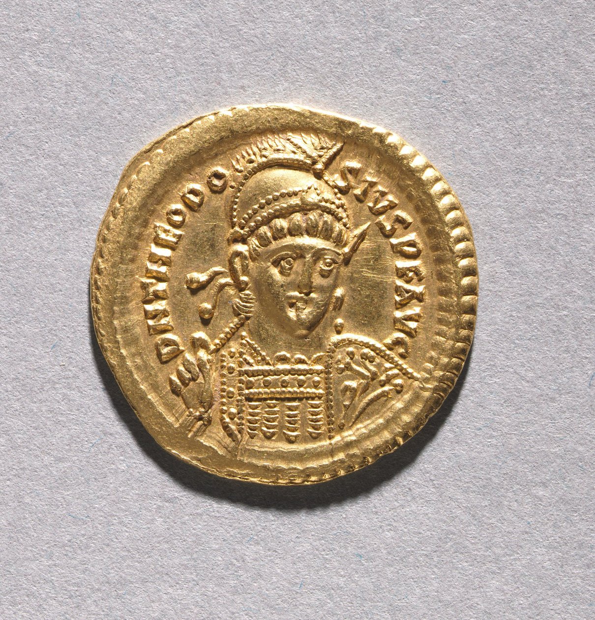 Theodosius II和Valentinian III的固相线 作者 拜占庭