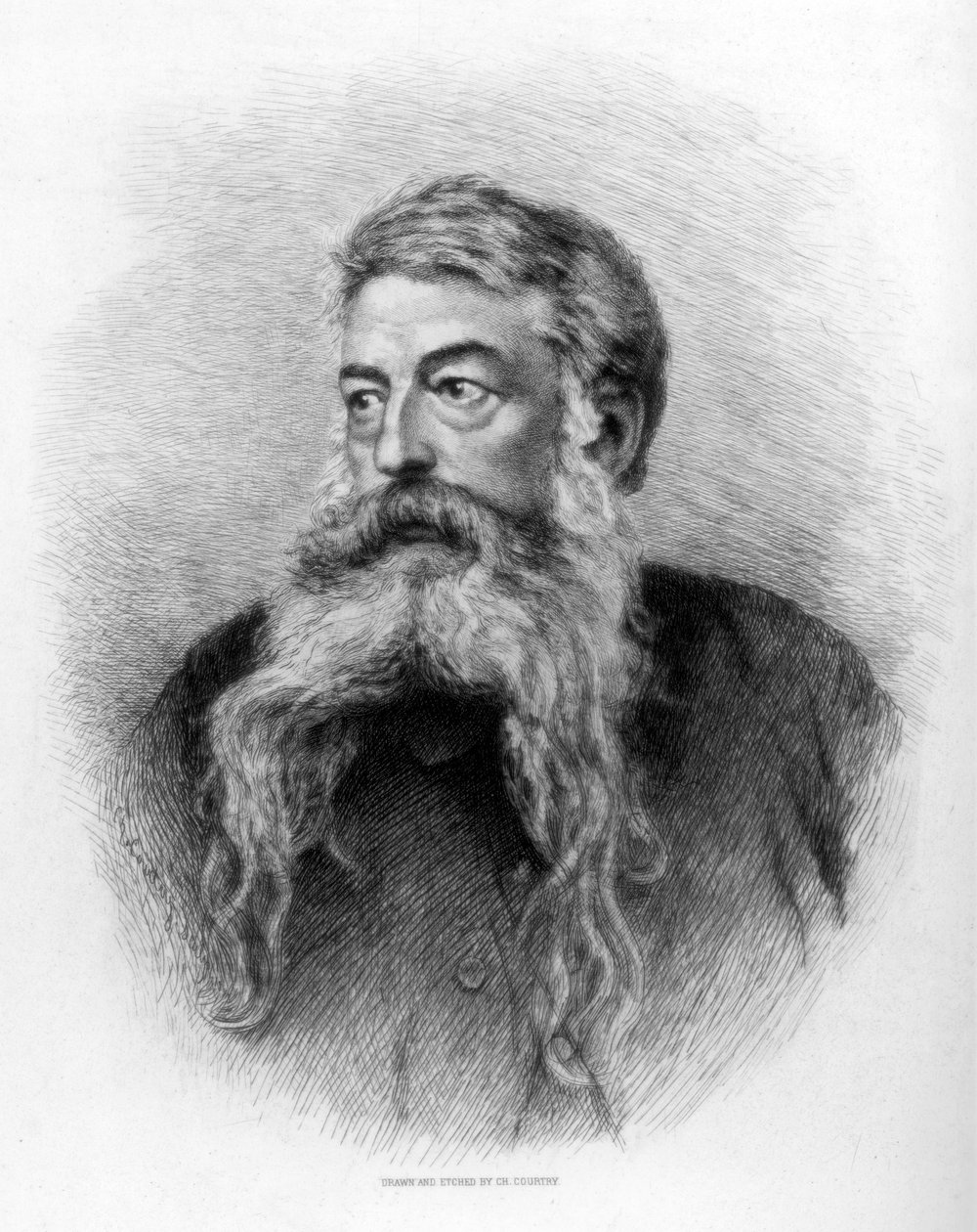 法国艺术家让·路易斯·欧内斯特·梅森尼尔（Jean Louis Ernest Meissonier），c1880-1882年。 作者 CL Courtry