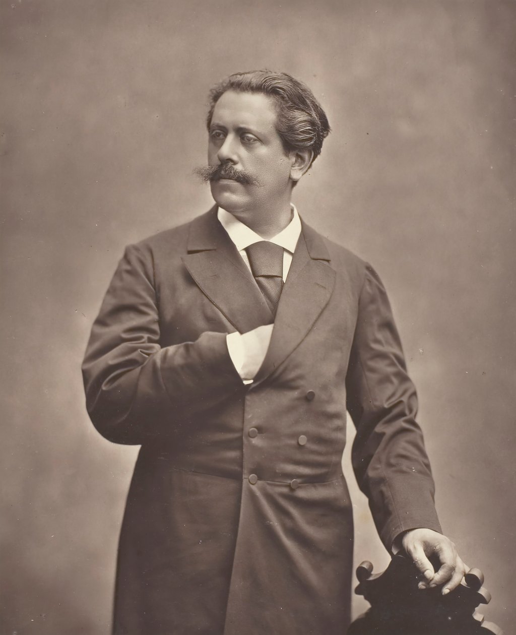 保罗-德-卡萨尼亚克 法国作家和政治记者，1842-1904，1876-79。 作者 C. 克拉里
