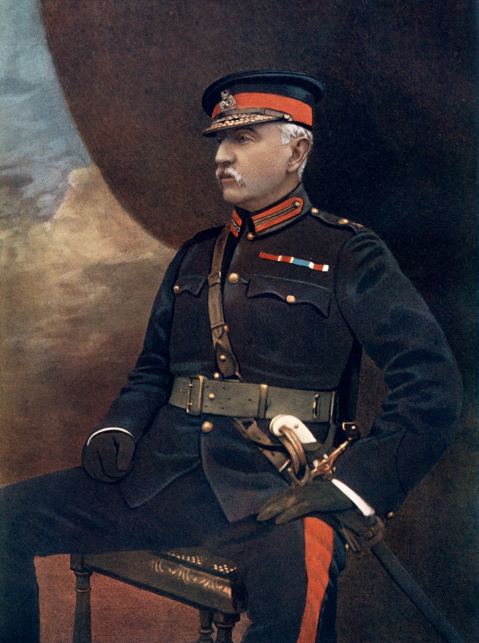 托马斯-凯利-肯尼中将，指挥南非野战部队第6师，1902年。 作者 C骑士