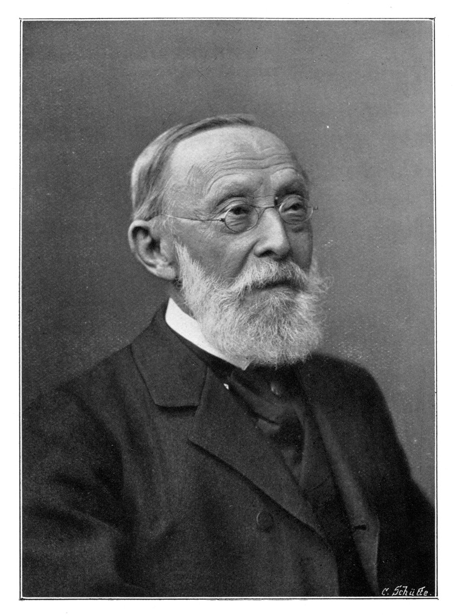 德国病理学家Rudolph Virchow，1902年。 作者 C.瓦砾