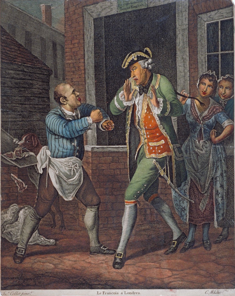 Le Francois a Londres》，1770年 作者 C白