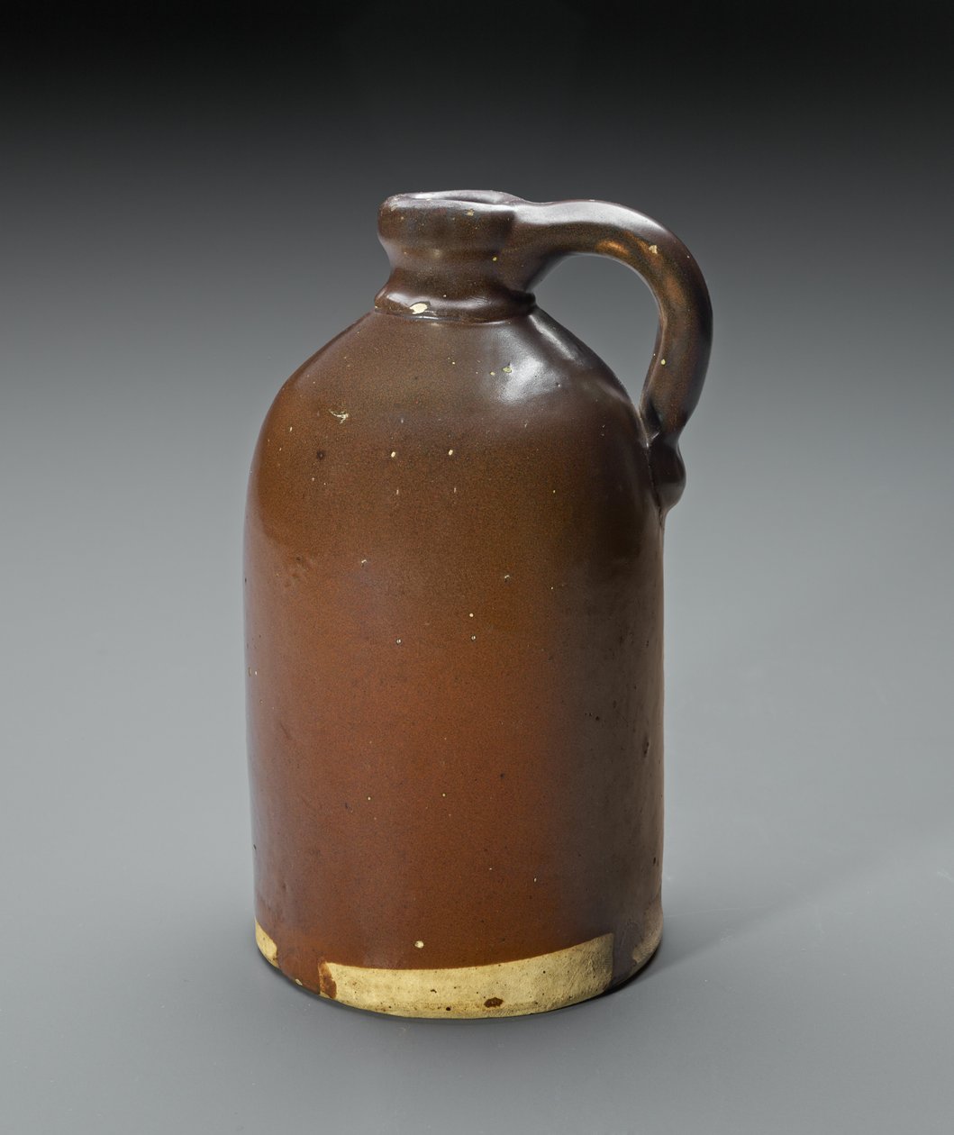壶，C。 1870-1872（滑釉粗陶器） 作者 威廉·诺克斯