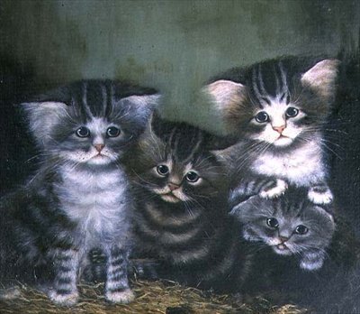 四只小猫 作者 威尔逊