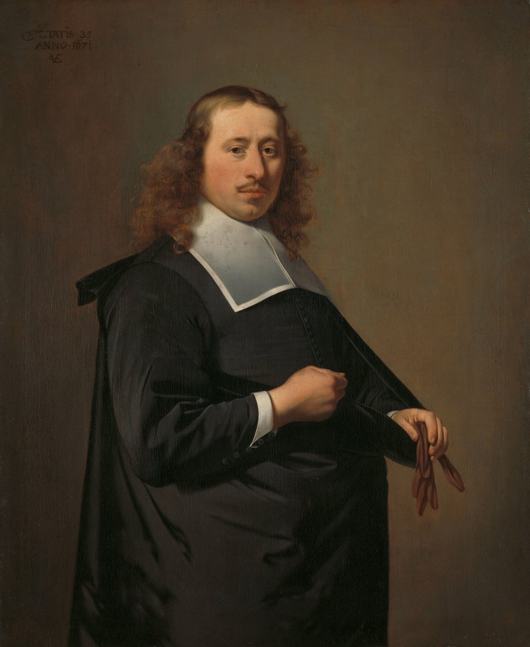 威廉·雅各布斯·巴特 (Willem Jacobsz Baert) (1636-84)，阿尔克马尔和阿姆斯特丹市长 作者 塞萨尔·博蒂乌斯·范·埃弗丁根