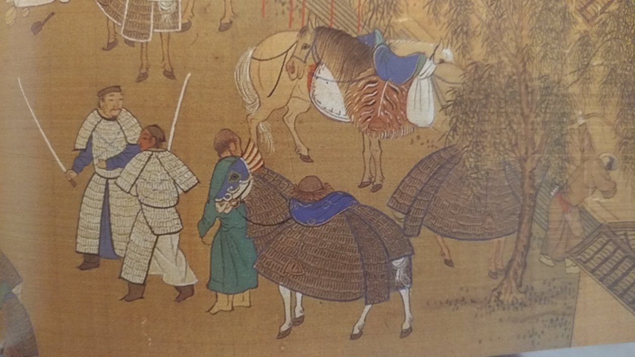 Ming depiction of Xiongnu Cai Wenji Returns to Her Homeland 作者 蔡文吉回到家园