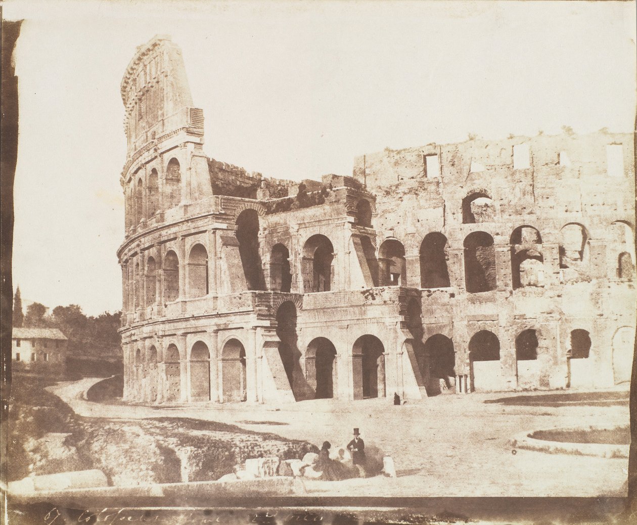67.罗马斗兽场，第二景，1846年5月。 作者 卡尔弗特·琼斯