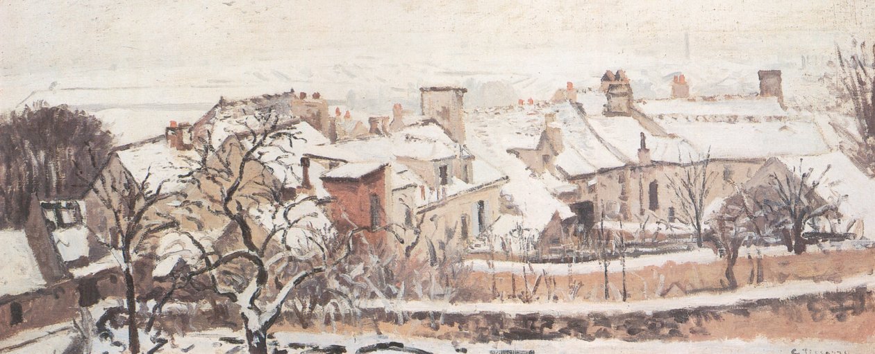 L&39;Hiver 作者 卡米尔·雅各布·毕沙罗