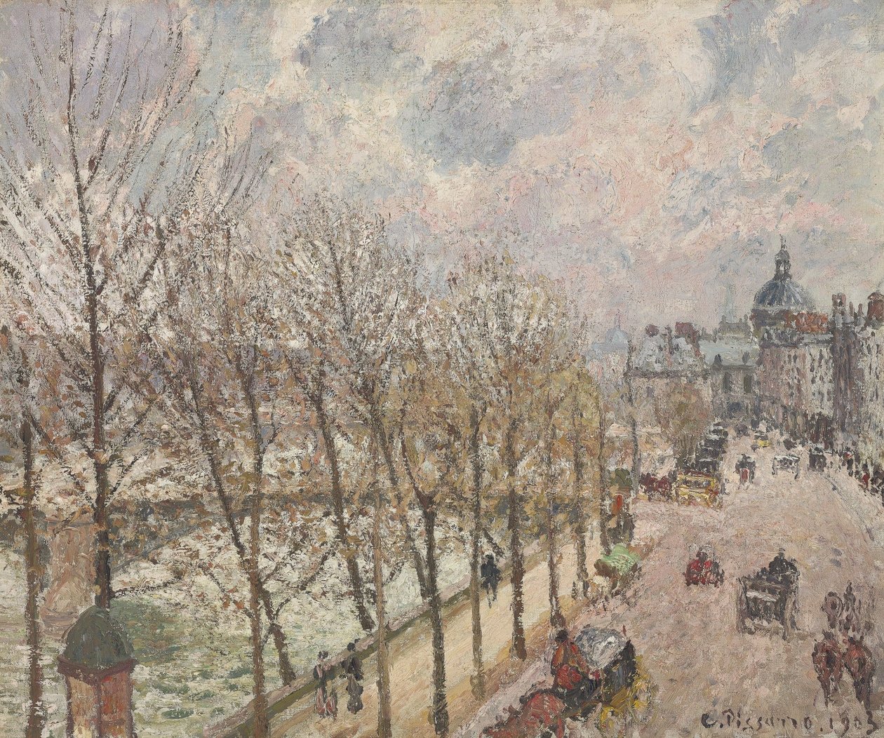Le Quai Malaquais et l&39;Institut 作者 卡米尔·雅各布·毕沙罗