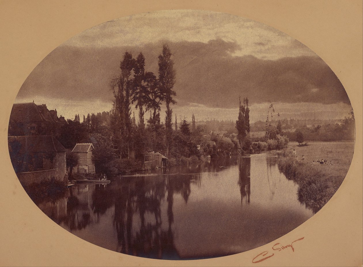 河景 作者 卡米尔·西尔维（Camille Silvy）