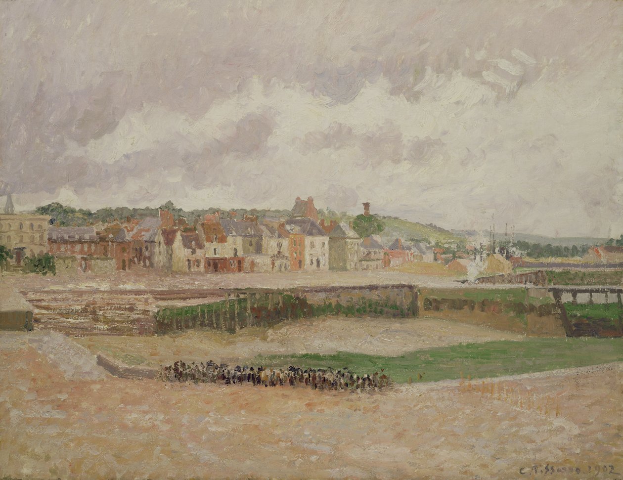 Dieppe，Duquesne盆地，1902年 作者 卡米尔·雅各布·毕沙罗