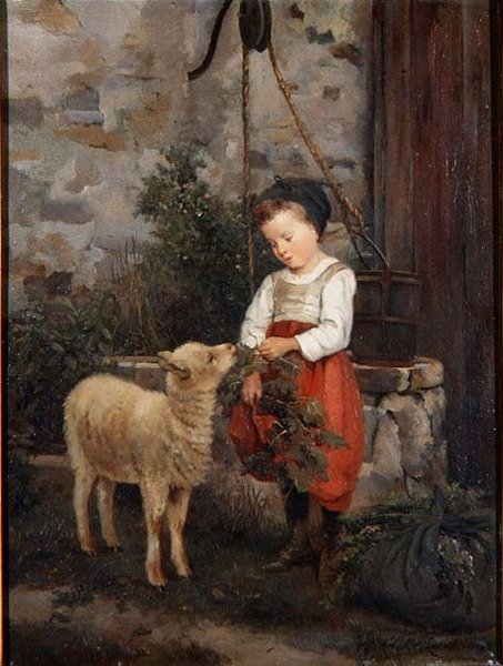 宠物小羊 作者 卡米尔·利奥波德（Carille Leopold）Cabaillot Lasalle