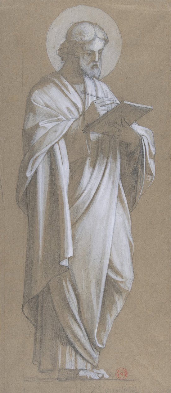 圣马太，1835-67。 作者 卡米尔·奥古斯特·加斯廷