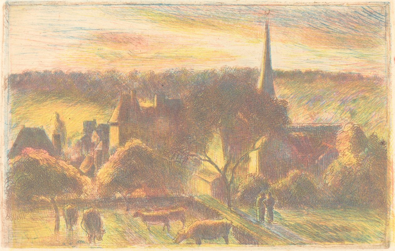 埃拉格尼的教堂和农场（Eglise et ferme d