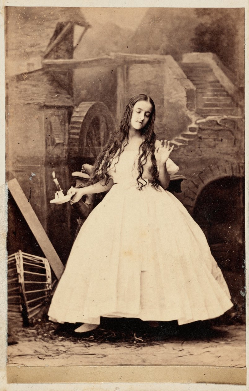阿德利娜-帕蒂，约 1861 年（照片） 作者 卡米尔·西尔维（Camille Silvy）