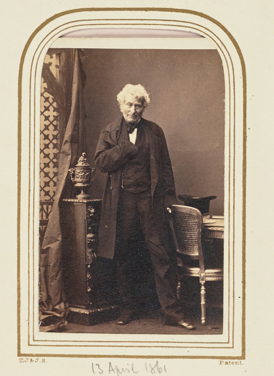 [爱伦伯勒伯爵爱德华-莱恩（1790 - 1871），政治家] 作者 卡米尔·西尔维（Camille Silvy）