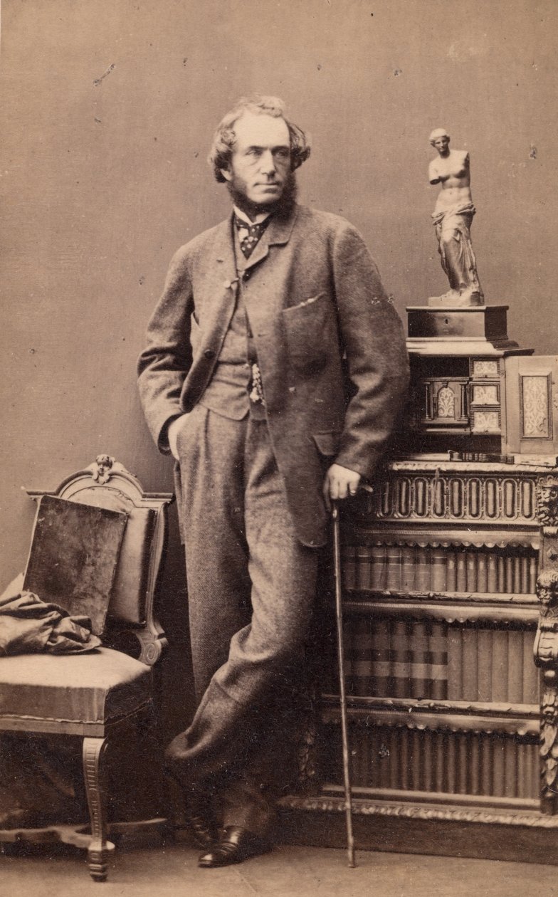 [John Leech], 1860年代。 作者 卡米尔·西尔维（Camille Silvy）
