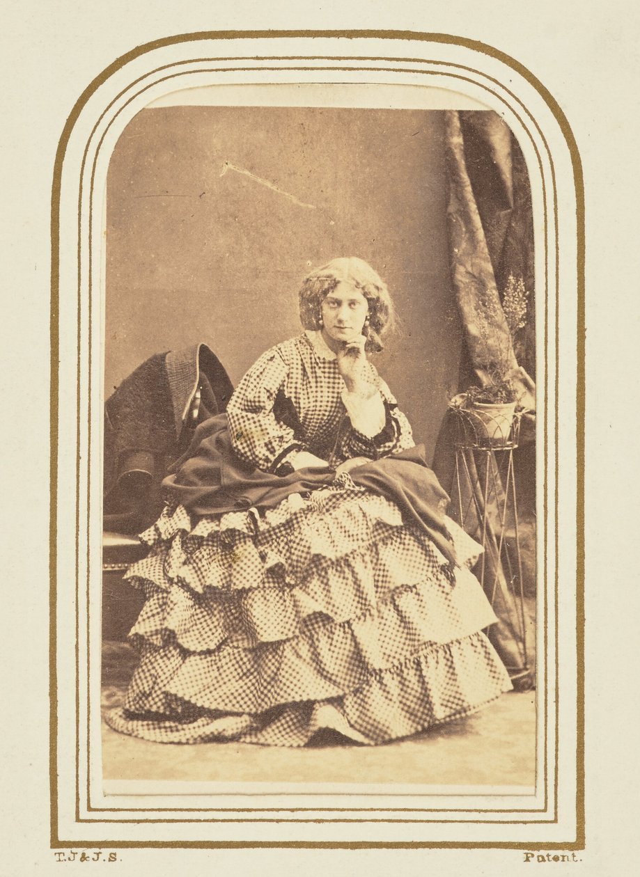 [罗丝-莱克勒克（1845 - 1899），女演员] 作者 卡米尔·西尔维（Camille Silvy）