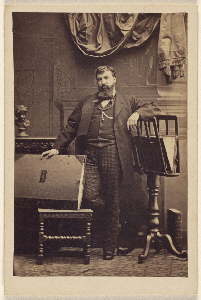 自画像 作者 卡米尔·西尔维（Camille Silvy）