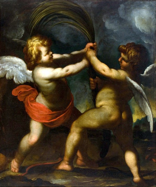 爱神和安特罗斯 作者 卡米洛·普罗卡西尼（Camillo Procaccini）