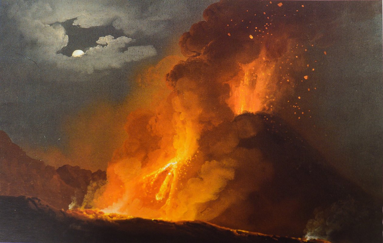 维苏威火山口 作者 卡米洛·德·维托（Camillo de Vito）