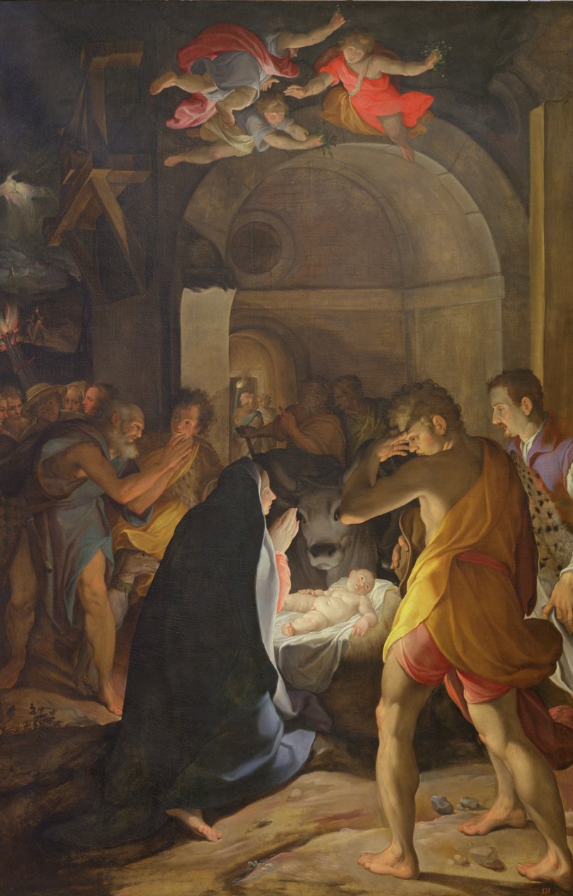 牧羊人的崇拜 作者 卡米洛·普罗卡西尼（Camillo Procaccini）